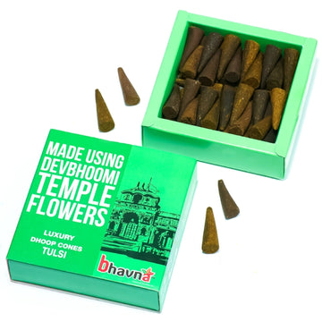 Tulsi Incense Cones