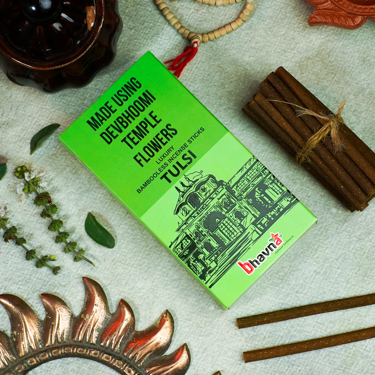 Tulsi Bambooless Incense Stick