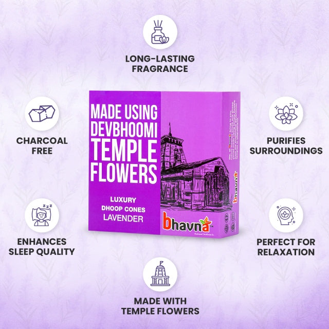 Lavender Incense Cones