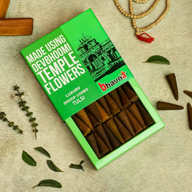 Tulsi Incense Cones