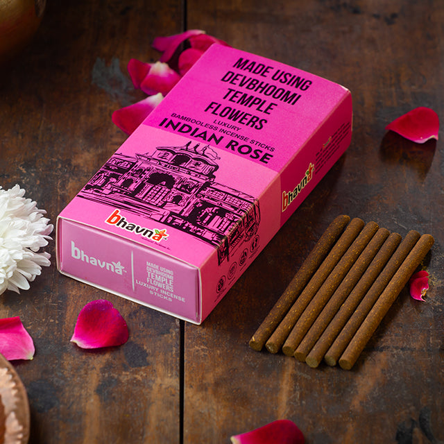 Rose Bambooless Incense Stick