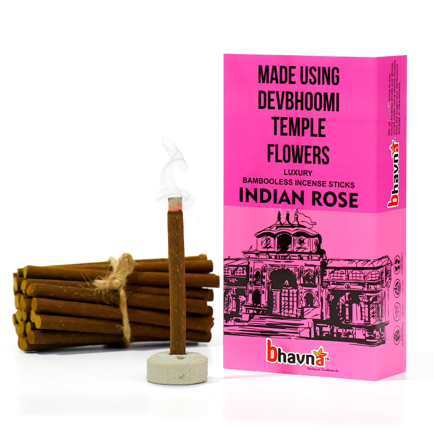 Rose Bambooless Incense Stick