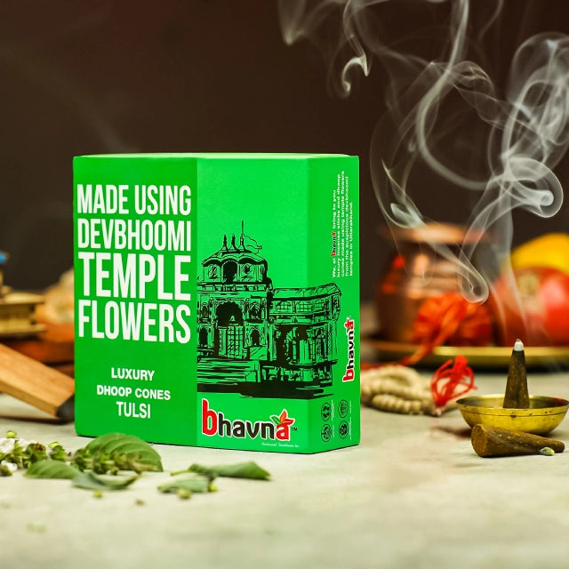 Tulsi Incense Cones