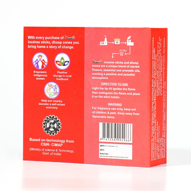 Rose Incense Cones